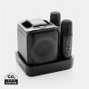 Conjunto de karaoke de plástico reciclado Singvibe RCS con micrófono doble