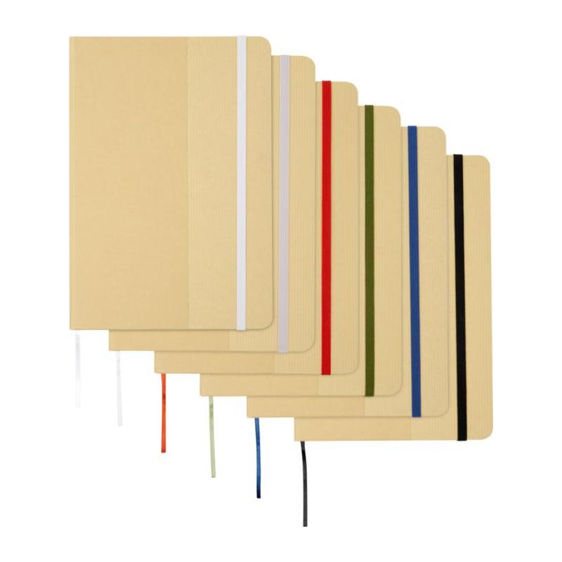 Hardcover Notebook A5 Recycled Cardboard Nelida