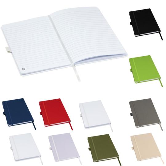 A5 recycled paper notebook...