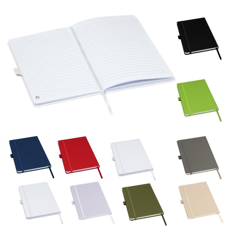 Cuaderno A5 de papel reciclado con cubierta RPET Honua