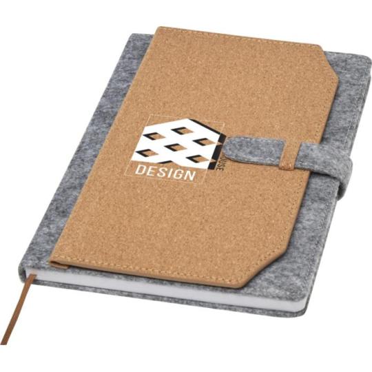 Cuaderno A5 de Fieltro y...