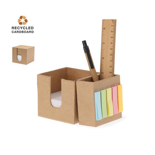 Pencil holder and note...