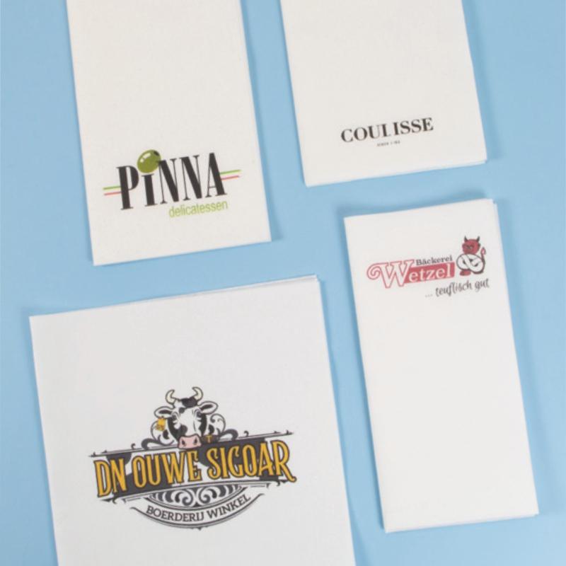 Servilletas de 2 hojas personalizadas (Producción)