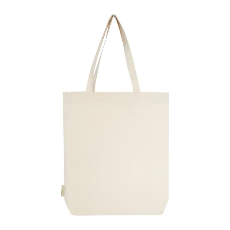 Bolsa de Algodón Orgánico de Fondo Ancho GOTS 180 g/m² de 11 L Orissa