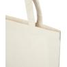 Wide Bottom Organic Cotton Bag GOTS 180 gsm 11 L Orissa