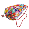 Mochila de cordão com bolso (Produção)