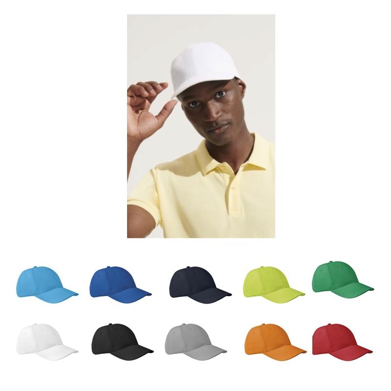 Gorra Con 6 Paneles Apolo