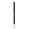 Set of rollerball and ballpoint pen in recycled aluminium (53% and 94% recycled, respectively) with Leah clip