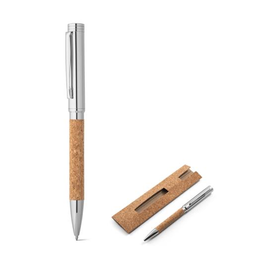 Ballpoint pen in cork and...