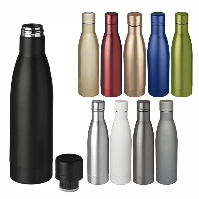 Bouteille avec isolation sous vide en cuivre Vasa