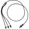 Cable de Carga 5 en 1 de Aluminio Reciclado Versátil