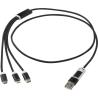 Cable de Carga 5 en 1 de Aluminio Reciclado Versátil