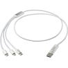 Cable de Carga 5 en 1 de Aluminio Reciclado Versátil
