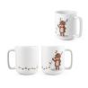Caneca com impressão natalícia 330 mL Reindeer