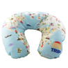 Coussin de voyage en Rpet avec flocons de remplissage (Production)
