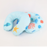Coussin de voyage en Rpet avec flocons de remplissage (Production)