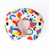 Coussin de voyage en Rpet avec flocons de remplissage (Production)