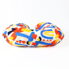 Almohada de viaje en Rpet con copos de relleno (Producción)