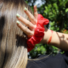 Élastique pour cheveux en polyester Rpet (Production)