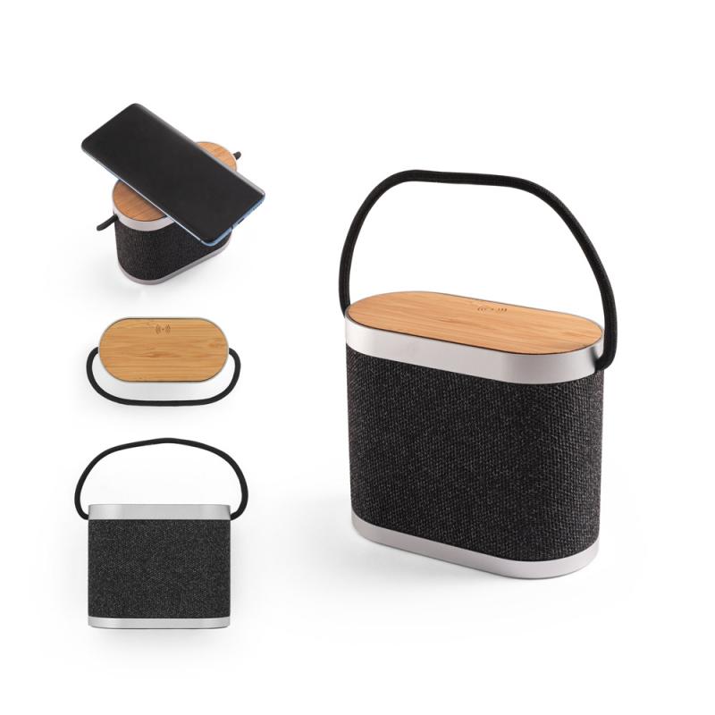 Coluna com carregador wireless Guetta