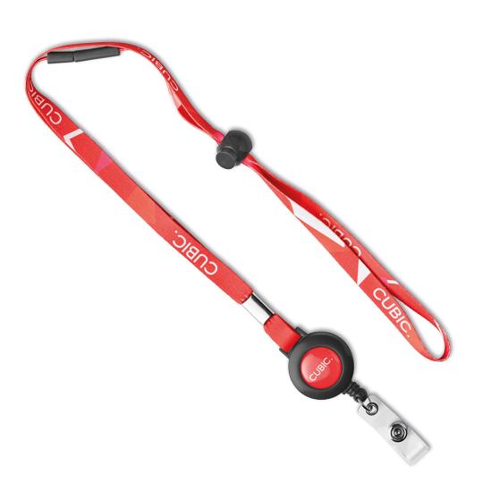 Lanyard con porta-tarjetas...