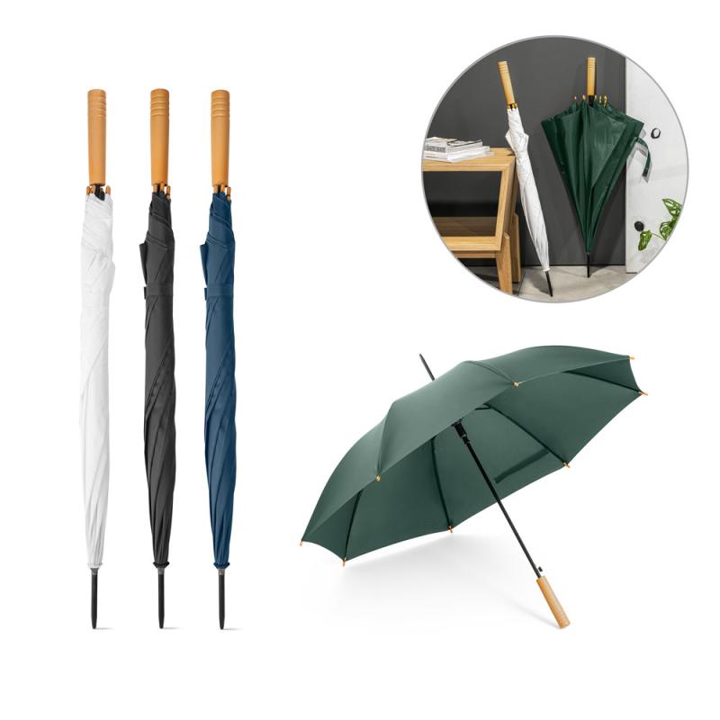 Umbrella in rPET pongee with automatic opening Apollo