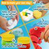 Juego didáctico para niños Modeling Dough Factory Kit I Science4You®