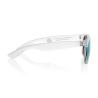 Óculos de sol com lentes espelhadas de PC reciclado Gleam RCS