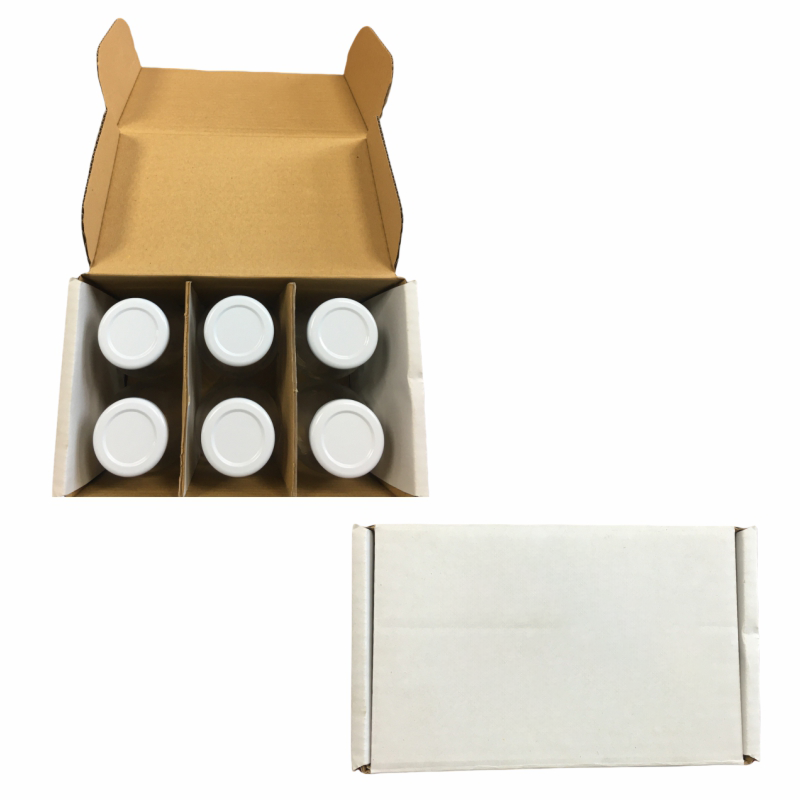 Producción de cajas de cartón para 6 mini botellitas (Producción)
