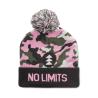 Gorro RPET em jacquard com pompom (Produção)