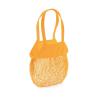 Bolsa de compras de malla de algodón orgánico