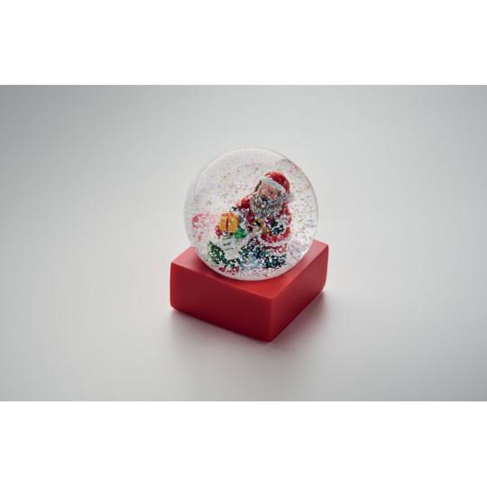 Snowball Glass Ornament Holy