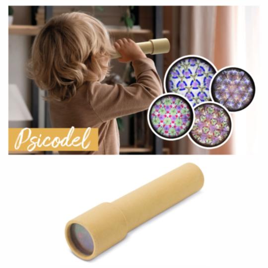 Kaleidoscope in kraft paper...