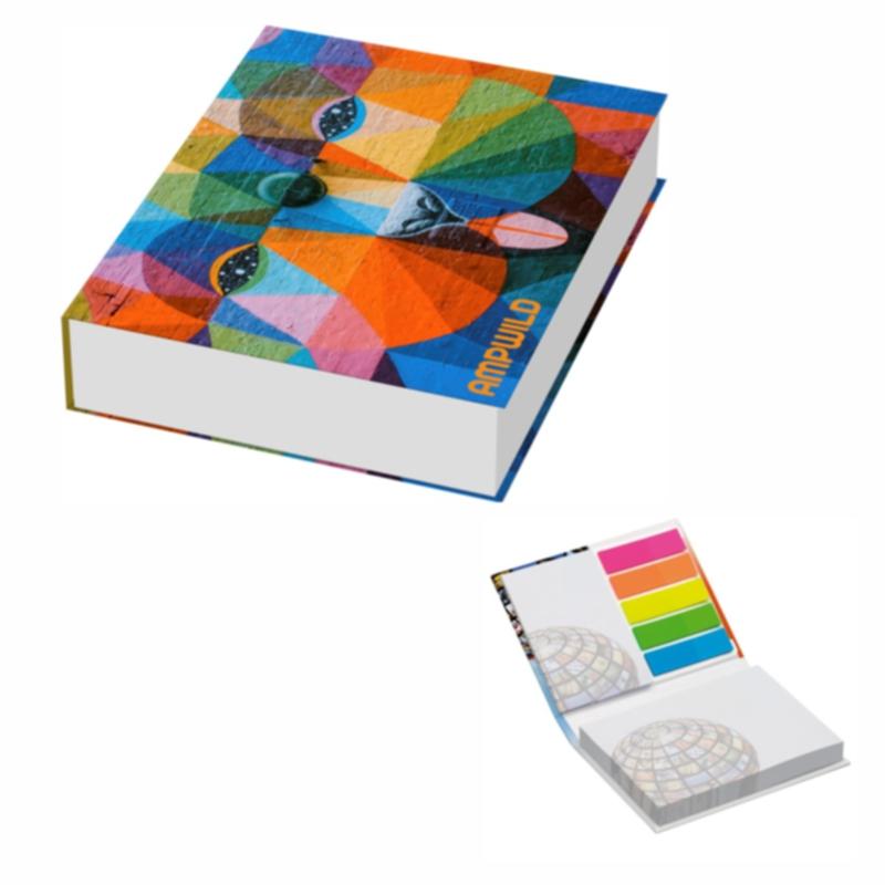 Ensemble Combi de notes et marqueur avec couverture rigide (Production)
