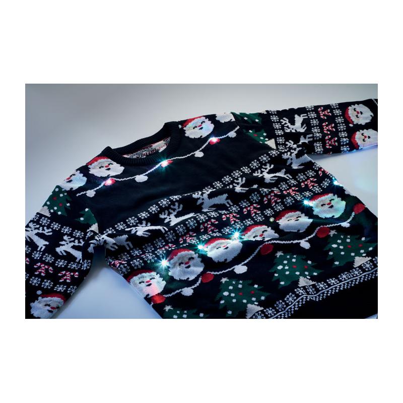 Jersey de Navidad Luz LED Shamis