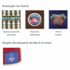 Cachecol em jacquard acrílico (Produção)