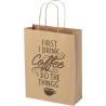 Kraft paper bag with twisted handles medium (Production)
