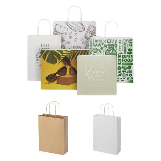 Bolsa de papel Kraft con...