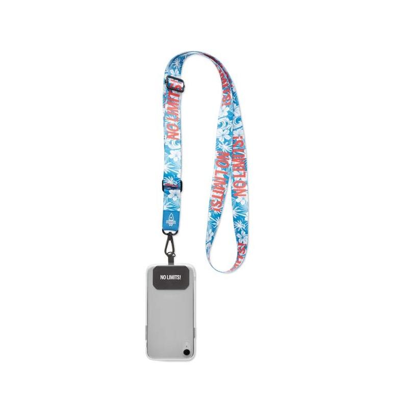 Cross-strap sublimated phone holder (Production)