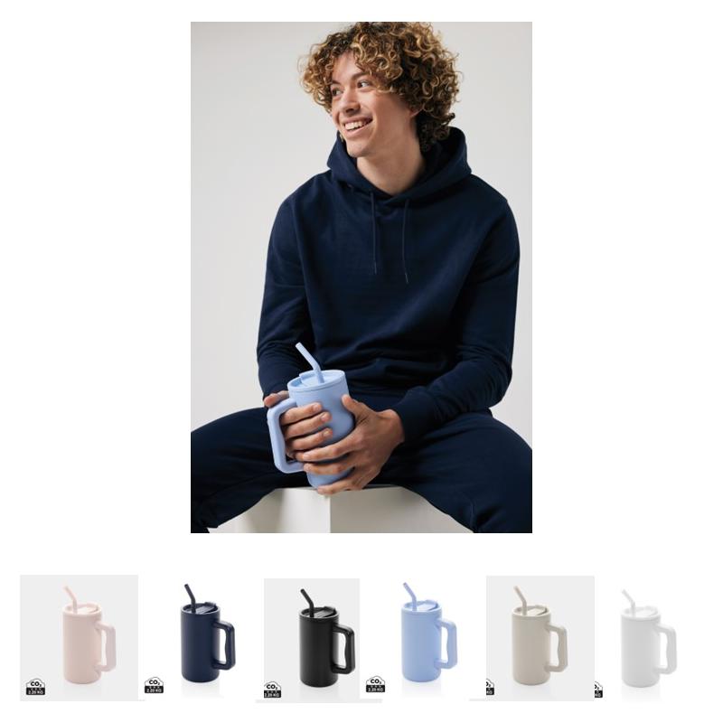 Recycled Steel Cube Mug RCS 800ml