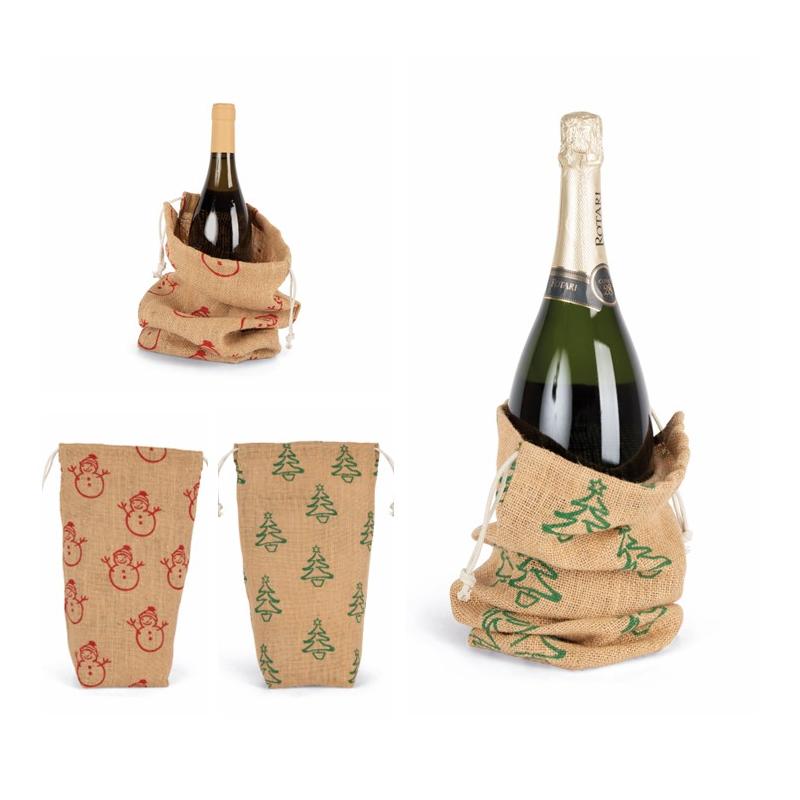 Porta botellas con Motivos de Navidad