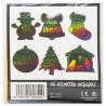 Set de adornos Scrapy Navidad