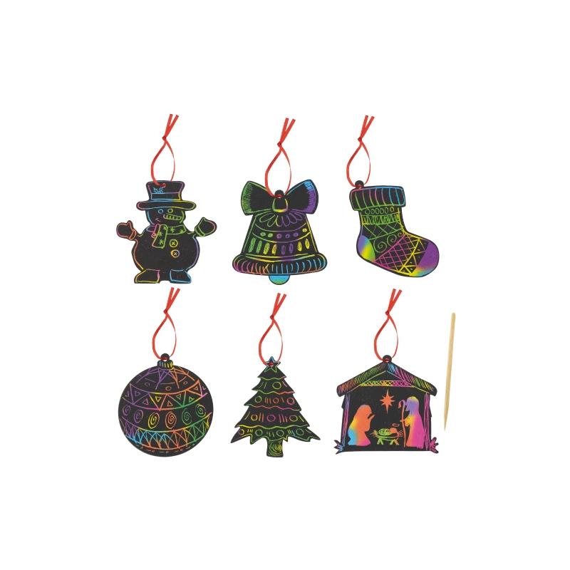 Set de adornos Scrapy Navidad