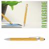 Caneta de bambu touch Riverside
