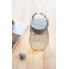 Aurora rechargeable USB table lamp made of recycled plastic RCS