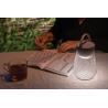 Aurora rechargeable USB table lamp made of recycled plastic RCS