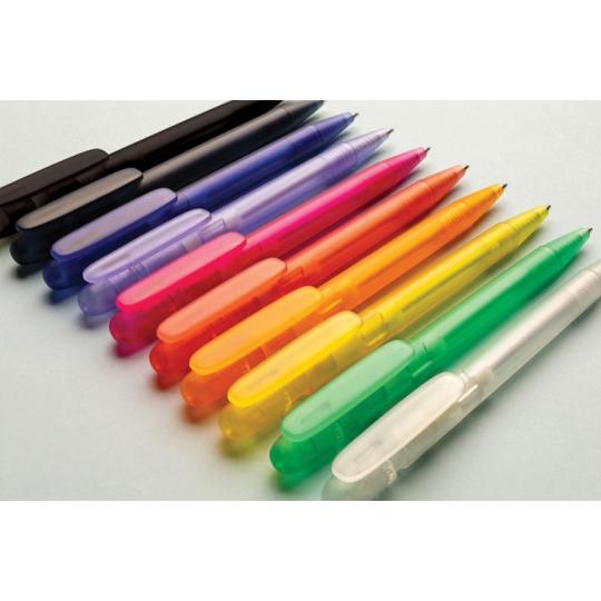 Transparent ballpoint pen...