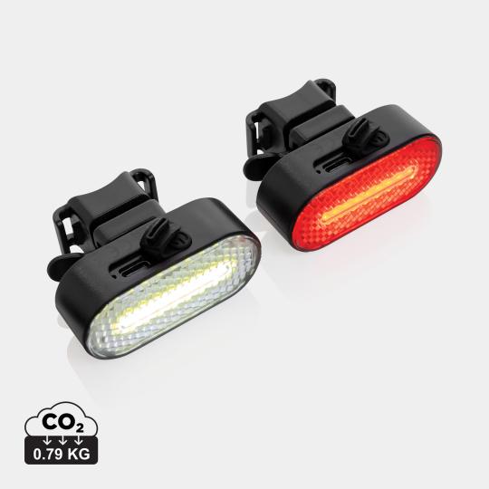Rechargeable light set for...