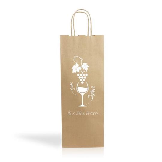 Bolsa en papel Kraft - Natural
