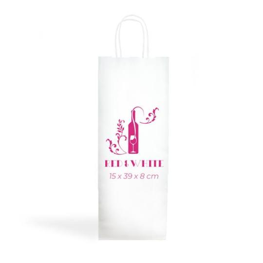 White Kraft Paper Bag
